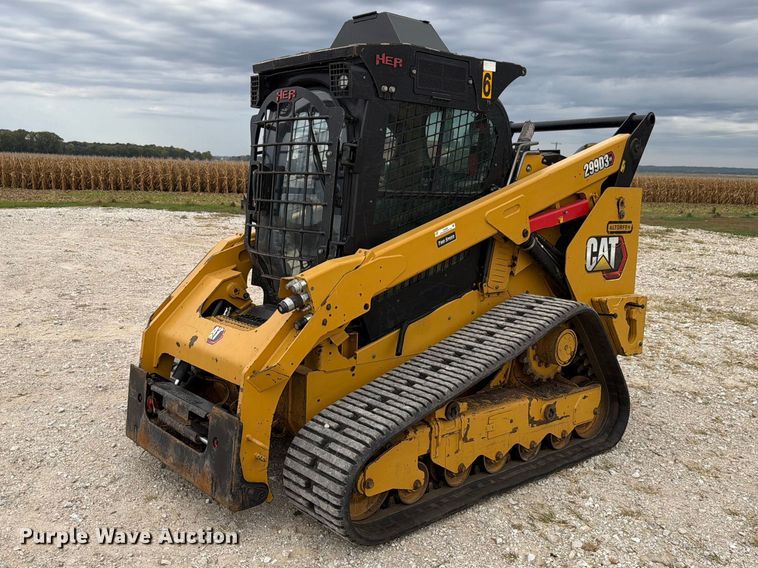 image for item EX4665 2020 Caterpillar 299D3 XE tracked skid steer loader