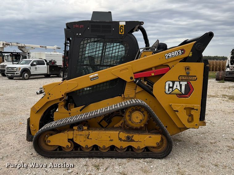 image for item EX4665 2020 Caterpillar 299D3 XE tracked skid steer loader