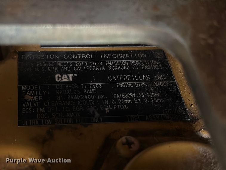 image for item EX4665 2020 Caterpillar 299D3 XE tracked skid steer loader
