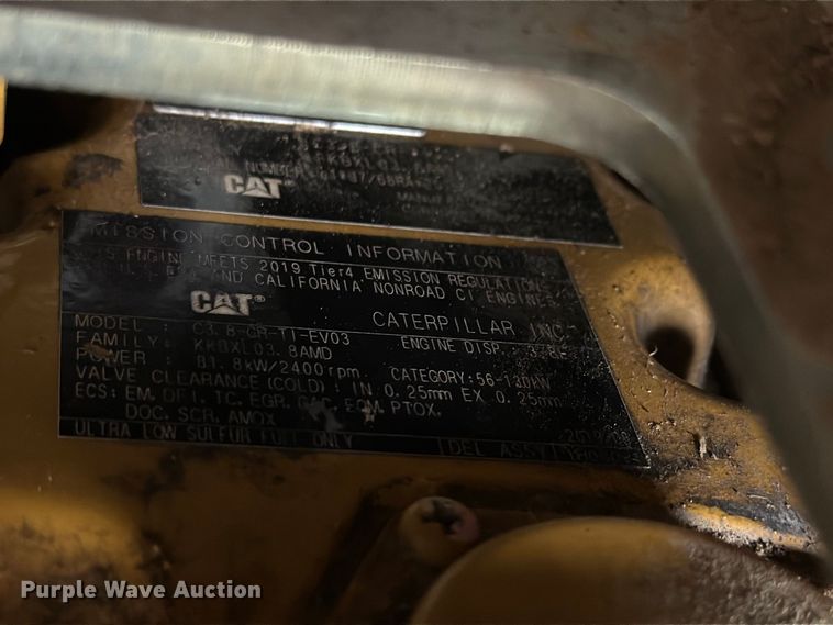 image for item EX4665 2020 Caterpillar 299D3 XE tracked skid steer loader