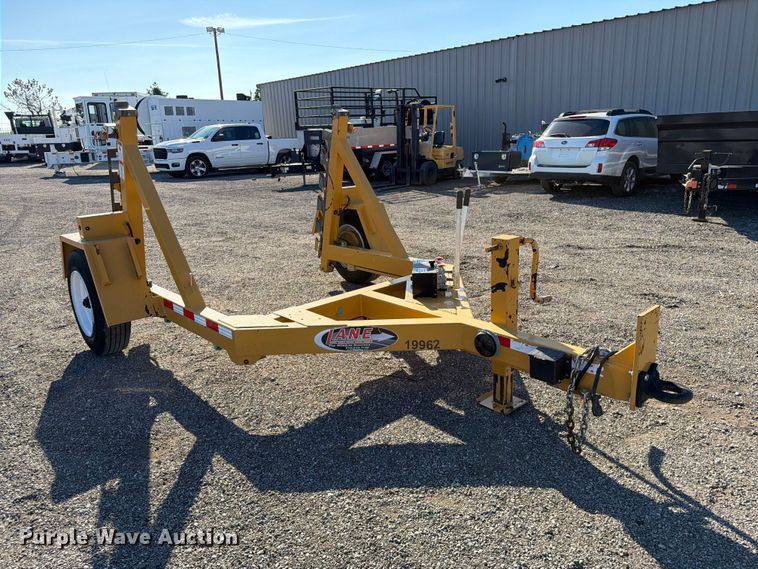 image for item FB5186 2023 Vermeer MFG  Lane Trailer LRG 1008 reel trailer