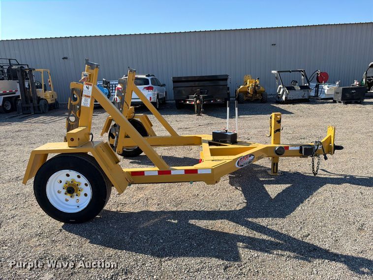 image for item FB5186 2023 Vermeer MFG  Lane Trailer LRG 1008 reel trailer