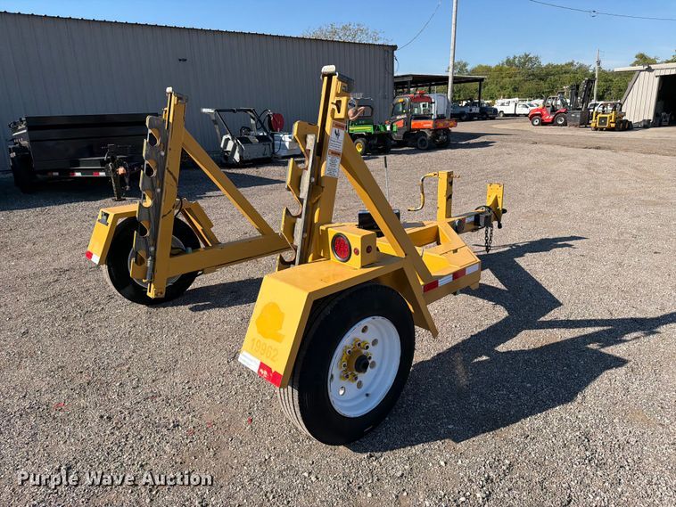 image for item FB5186 2023 Vermeer MFG  Lane Trailer LRG 1008 reel trailer