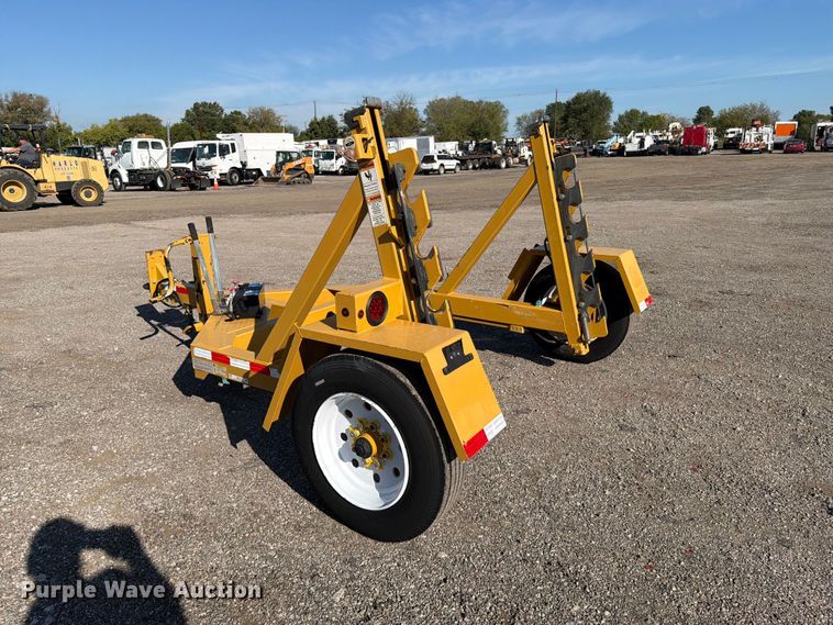 image for item FB5186 2023 Vermeer MFG  Lane Trailer LRG 1008 reel trailer