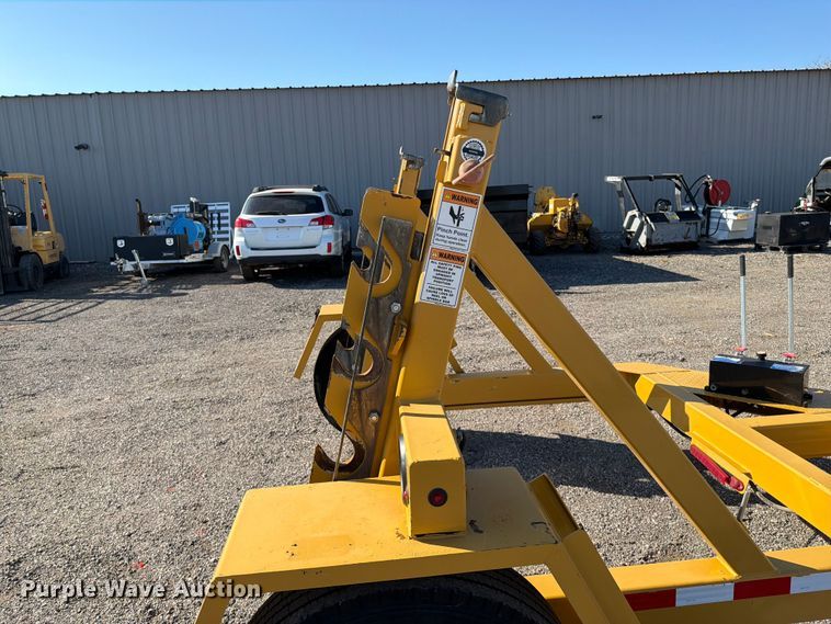 image for item FB5186 2023 Vermeer MFG  Lane Trailer LRG 1008 reel trailer