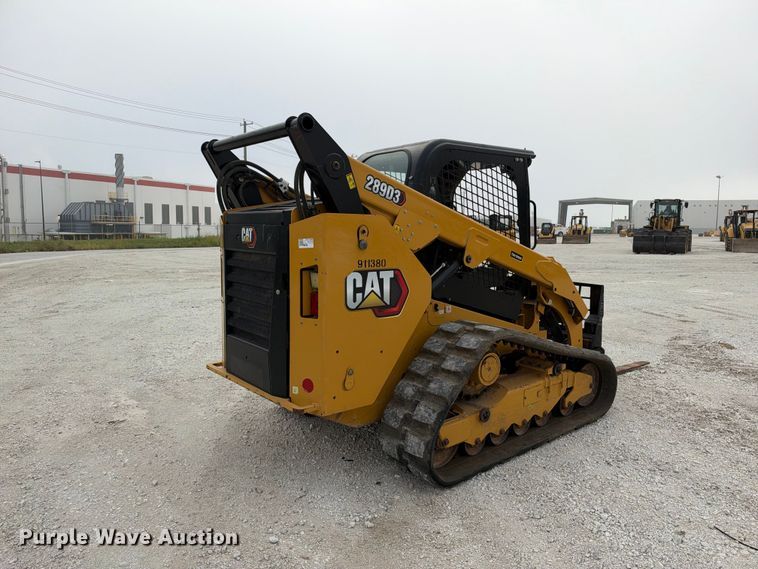 image for item FB8393 2022 Caterpillar 289D3 tracked skid steer loader