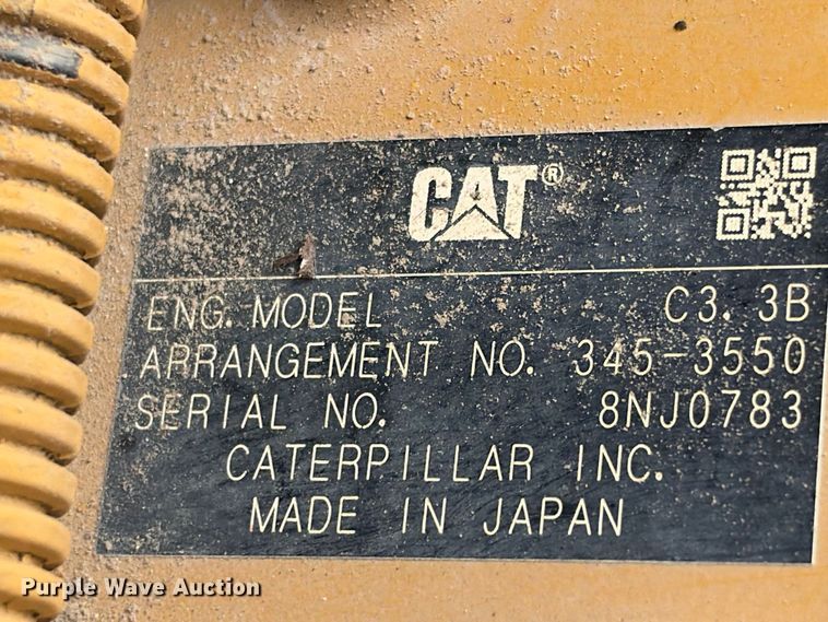 image for item FB8393 2022 Caterpillar 289D3 tracked skid steer loader