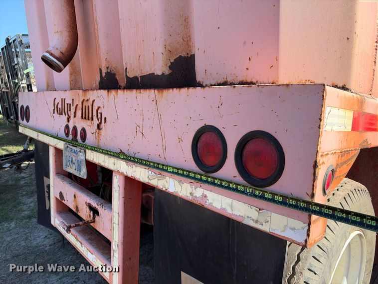 image for item FB8408 2007 Salty's Manufacturing frac tank trailer