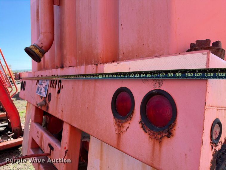 image for item FB8409 2007 Salty's Manufacturing frac tank trailer