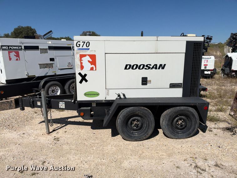 image for item FB8417 Doosan G70 generator