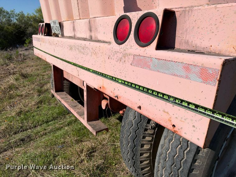 image for item FB8436 Wichita frac tank trailer