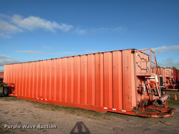 image for item FB8442 2007 Salty's Manufacturing frac tank trailer