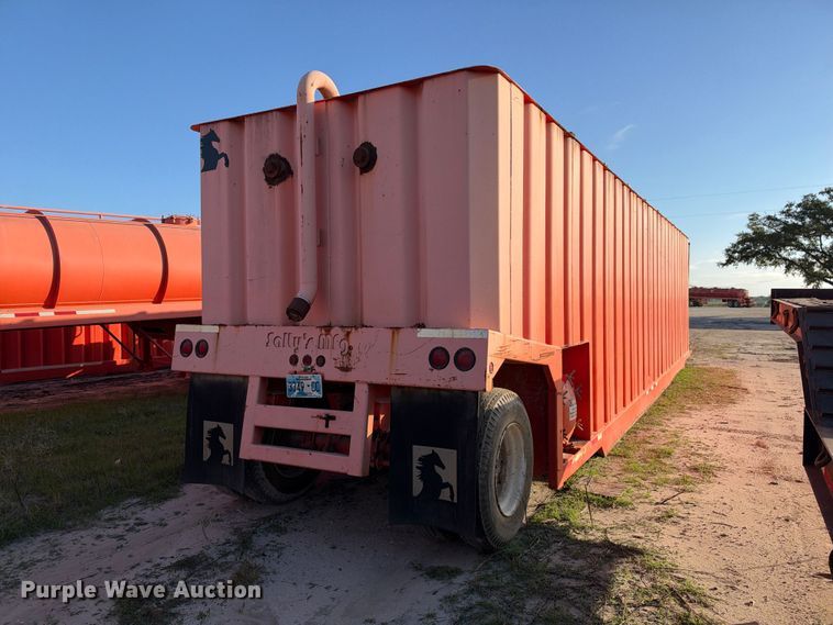 image for item FB8442 2007 Salty's Manufacturing frac tank trailer