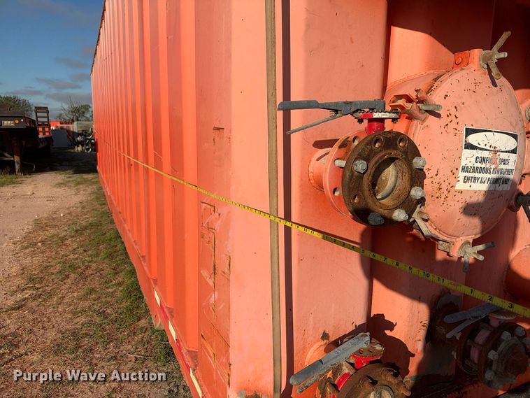 image for item FB8442 2007 Salty's Manufacturing frac tank trailer