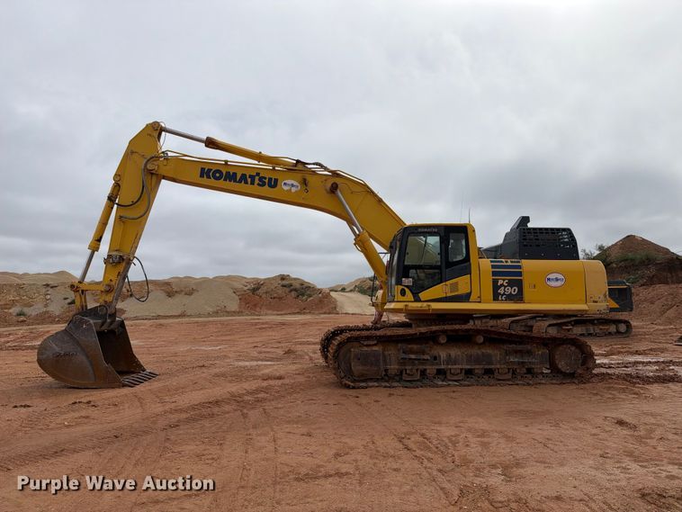 image for item FC0015 2018 Komatsu PC490LC-11 excavator