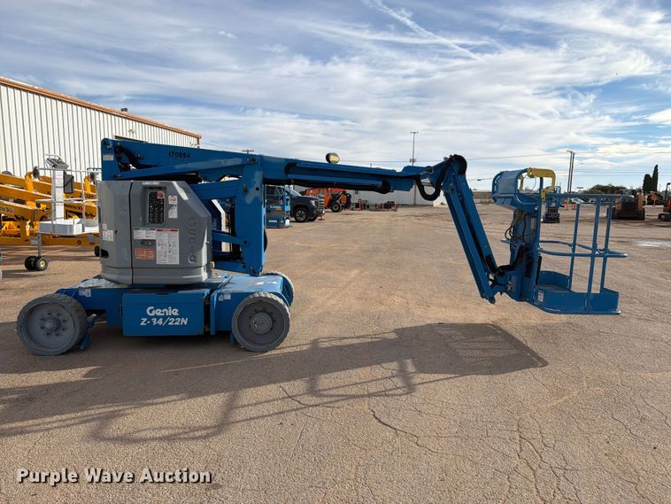 image for item FC0025 2017 Genie Z-34/22N boom lift