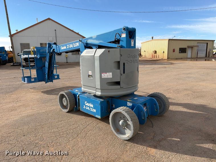 image for item FC0025 2017 Genie Z-34/22N boom lift