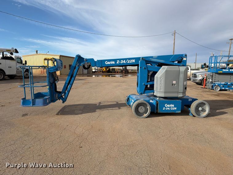 image for item FC0025 2017 Genie Z-34/22N boom lift