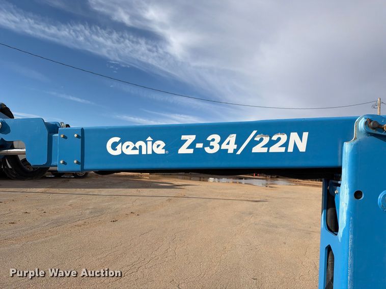 image for item FC0025 2017 Genie Z-34/22N boom lift