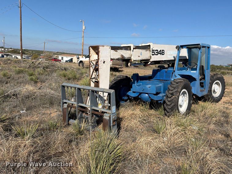 image for item FC0060 1983 Gradall 534B telehandler