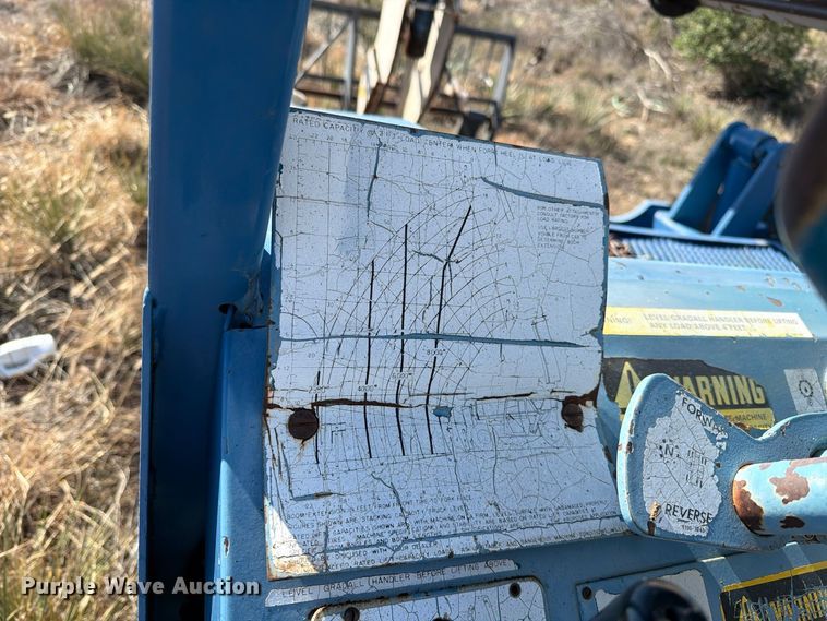 image for item FC0060 1983 Gradall 534B telehandler