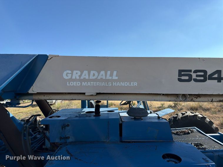 image for item FC0060 1983 Gradall 534B telehandler