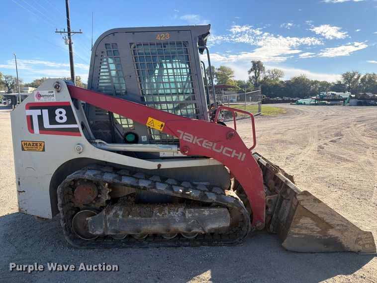 image for item FC3429 2019 Takeuchi TL8 tracked skid steer loader
