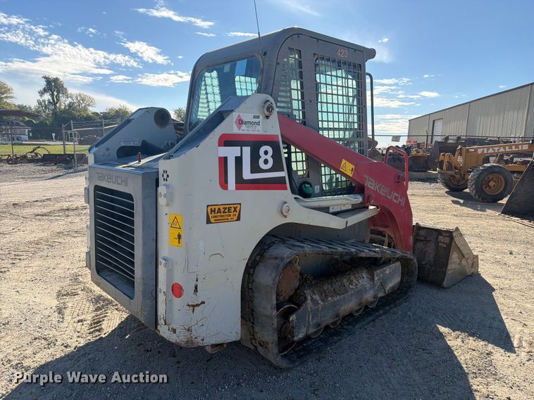 image for item FC3429 2019 Takeuchi TL8 tracked skid steer loader