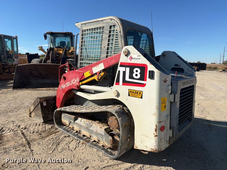 image for item FC3429 2019 Takeuchi TL8 tracked skid steer loader