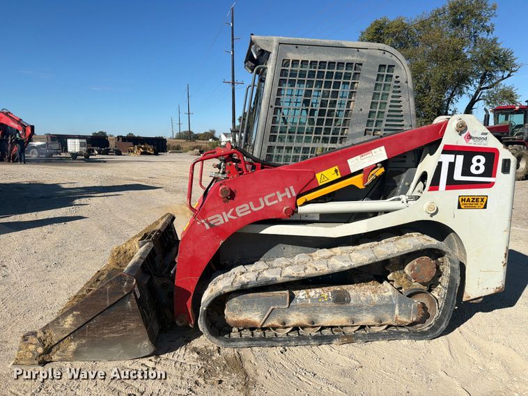 image for item FC3429 2019 Takeuchi TL8 tracked skid steer loader