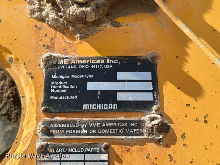 image for item FG0793 1993 Michigan L150 wheel loader