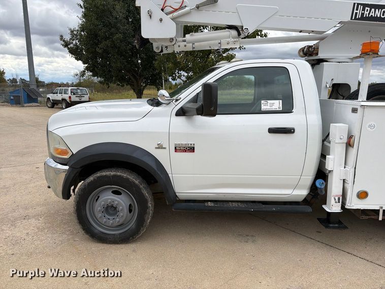 image for item FG0823 2012 Dodge Ram 5500HD bucket truck