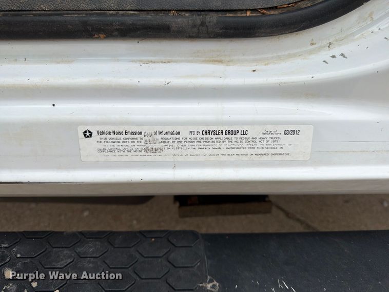 image for item FG0823 2012 Dodge Ram 5500HD bucket truck