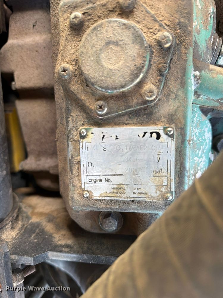 image for item FI0456 2007 Volvo ECR58 mini excavator