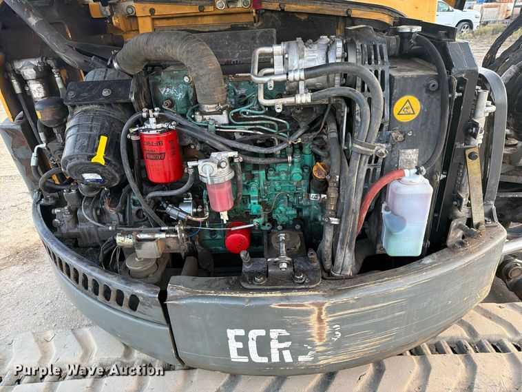 image for item FI0456 2007 Volvo ECR58 mini excavator