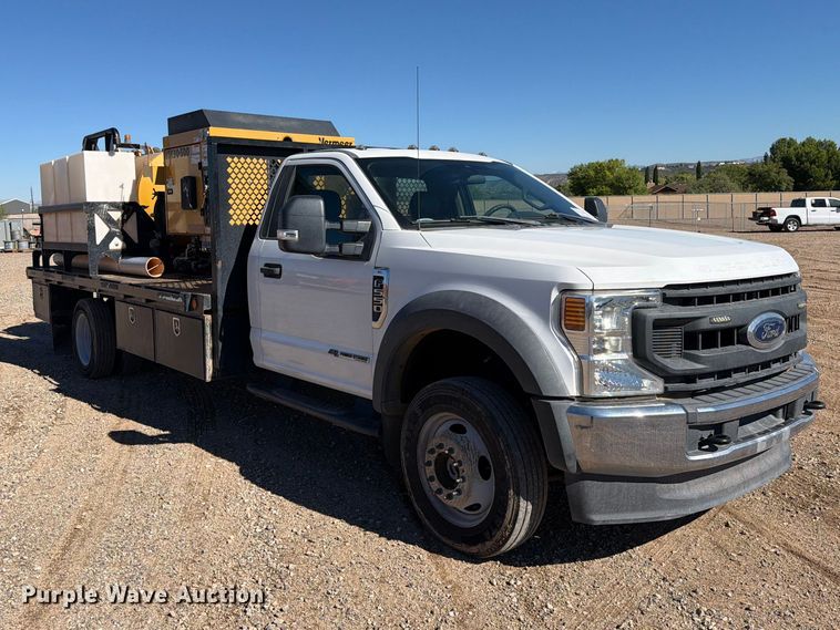 image for item FI2038 2020 Ford F550 vacuum truck