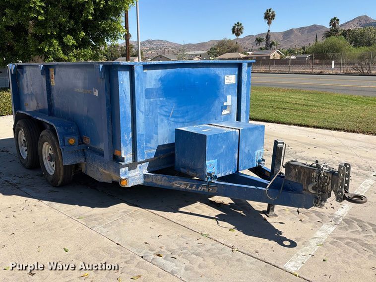 image for item FI2070 2017 Felling FT-10DT end dump trailer