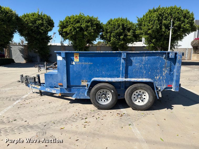 image for item FI2070 2017 Felling FT-10DT end dump trailer