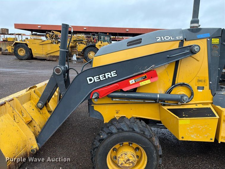 image for item FI2076 2020 John Deere 210LEP landscape tractor