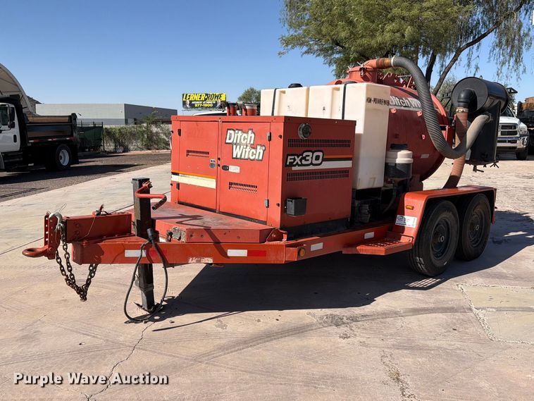 image for item FI2090 2011 Ditch Witch FX30 vacuum excavator