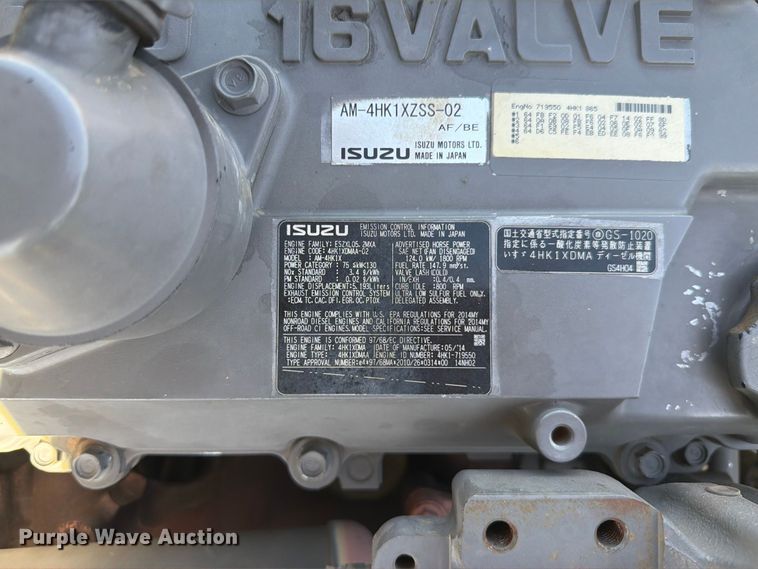 image for item FI2093 2014 Case CX210C excavator