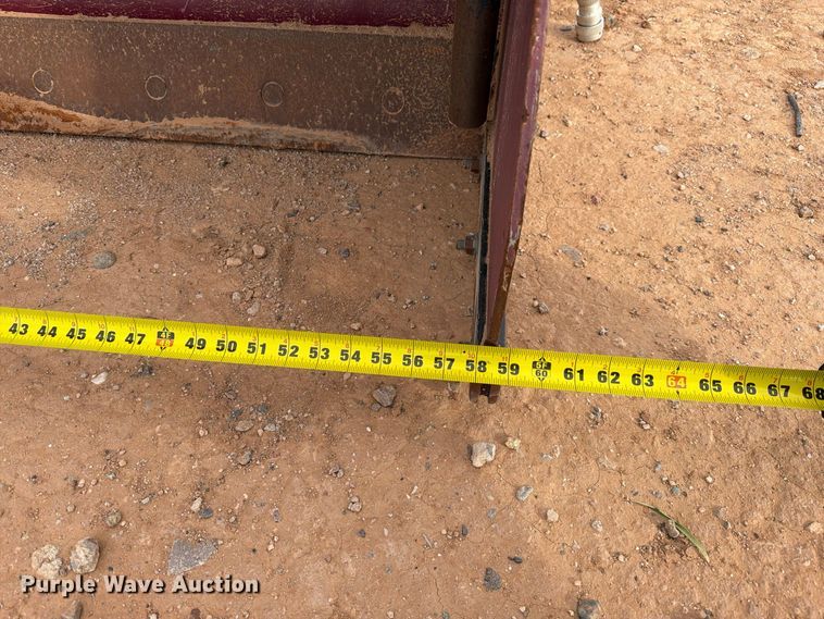 image for item FI2095 2020 Sharpgrade B60 skid steer box blade
