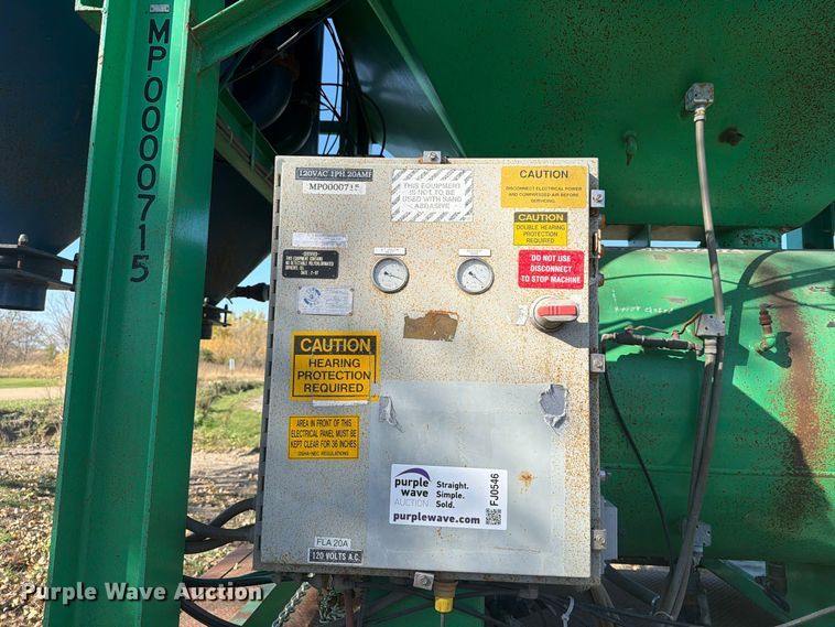 image for item FJ0546 Safe Systems MSH-4-24-2 media blaster and recovery system
