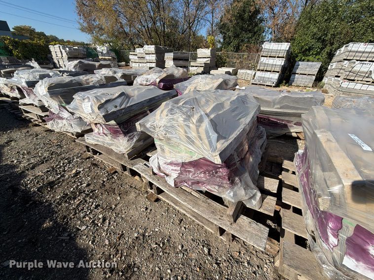 image for item FJ0547 (13) pallets of land scaping stone