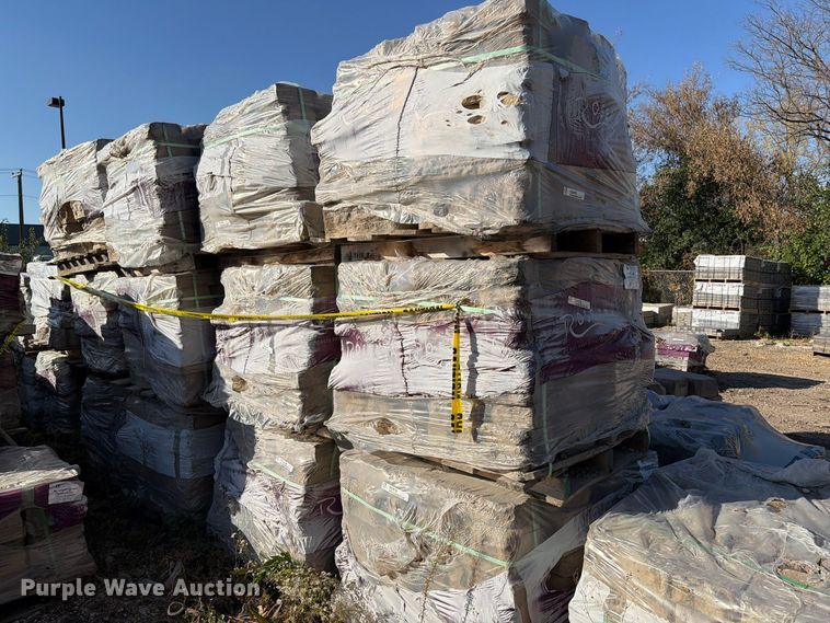 image for item FJ0548 (18) pallets of landscaping stones