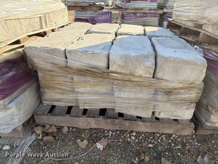 image for item FJ0549 (11) pallets of landscaping stones