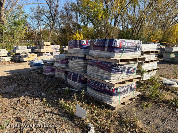 image for item FJ0550 (12) pallets of landscaping stones
