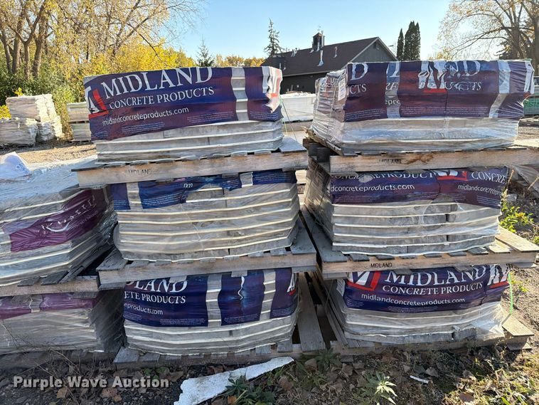 image for item FJ0550 (12) pallets of landscaping stones