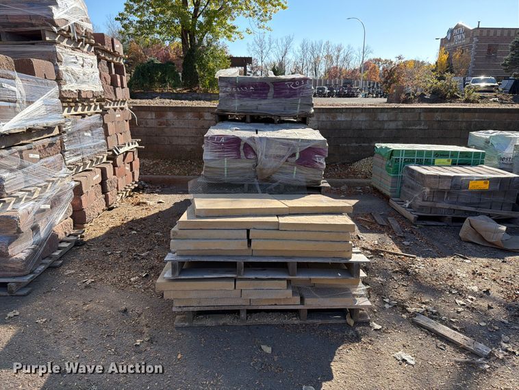image for item FJ0553 (7) pallets of landscaping stone
