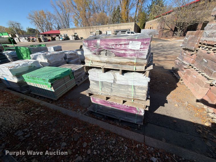 image for item FJ0553 (7) pallets of landscaping stone